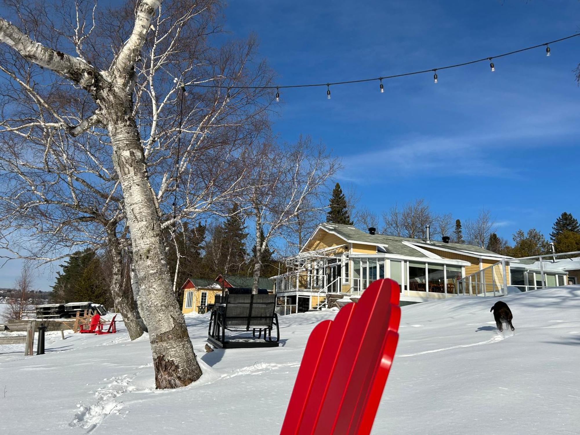 Auberge Et Chalets Sur Le Lac Lac-Megantic ภายนอก รูปภาพ